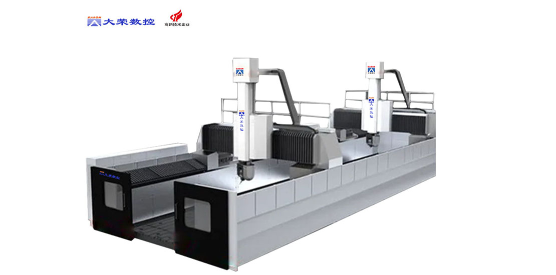 大型双龙门五轴加工中心